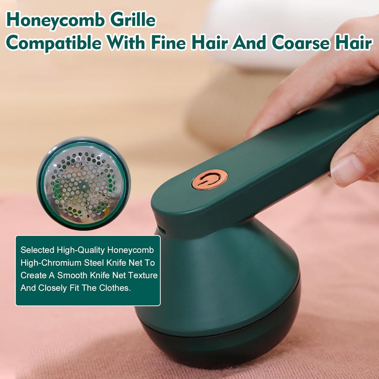 Electric Lint Remover Rechargeable, Portable Lint Remover, Pill Fuzz Remover, Fabric Shaver with Effective Shaver