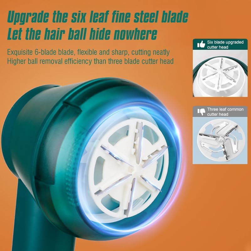 Electric Lint Remover Rechargeable, Portable Lint Remover, Pill Fuzz Remover, Fabric Shaver with Effective Shaver