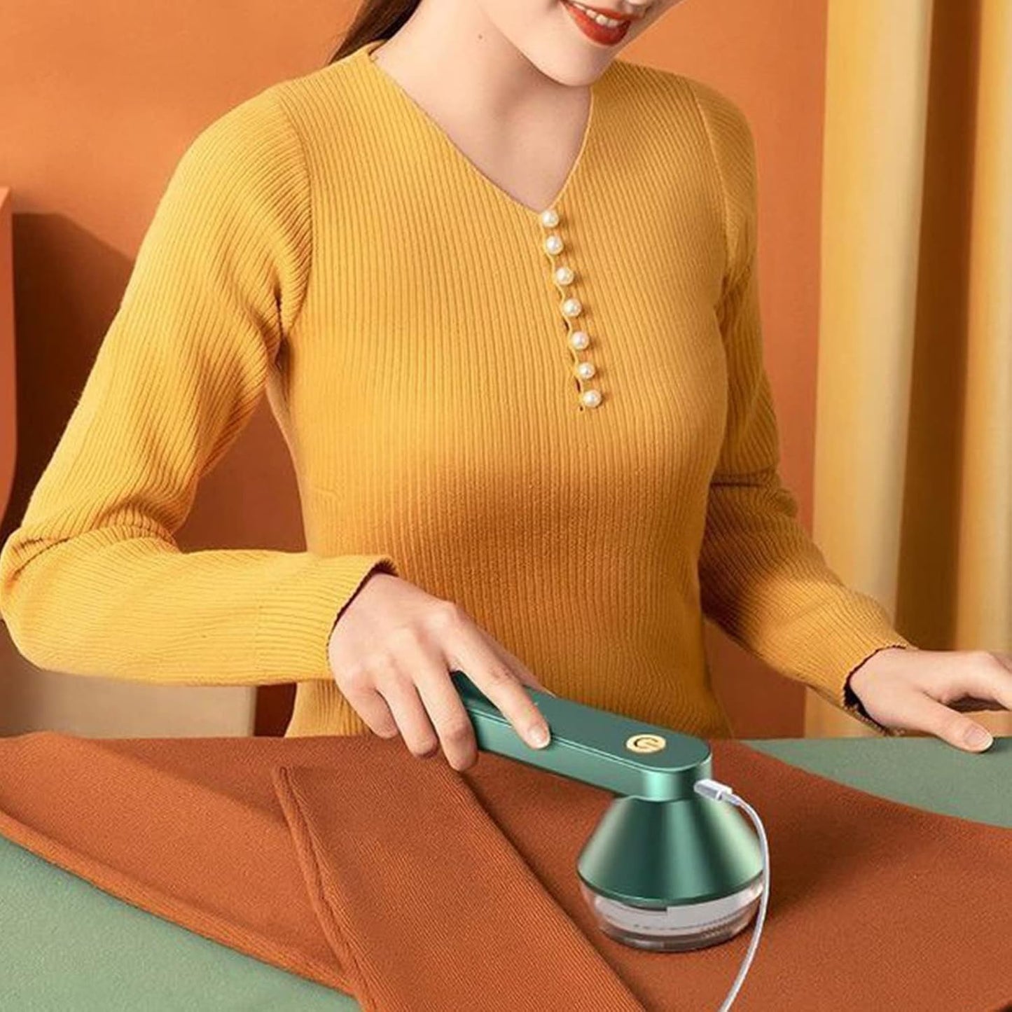 Electric Lint Remover Rechargeable, Portable Lint Remover, Pill Fuzz Remover, Fabric Shaver with Effective Shaver